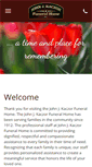 Mobile Screenshot of kaczorfunerals.com